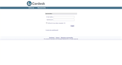 Desktop Screenshot of cardesk.autodata.nl